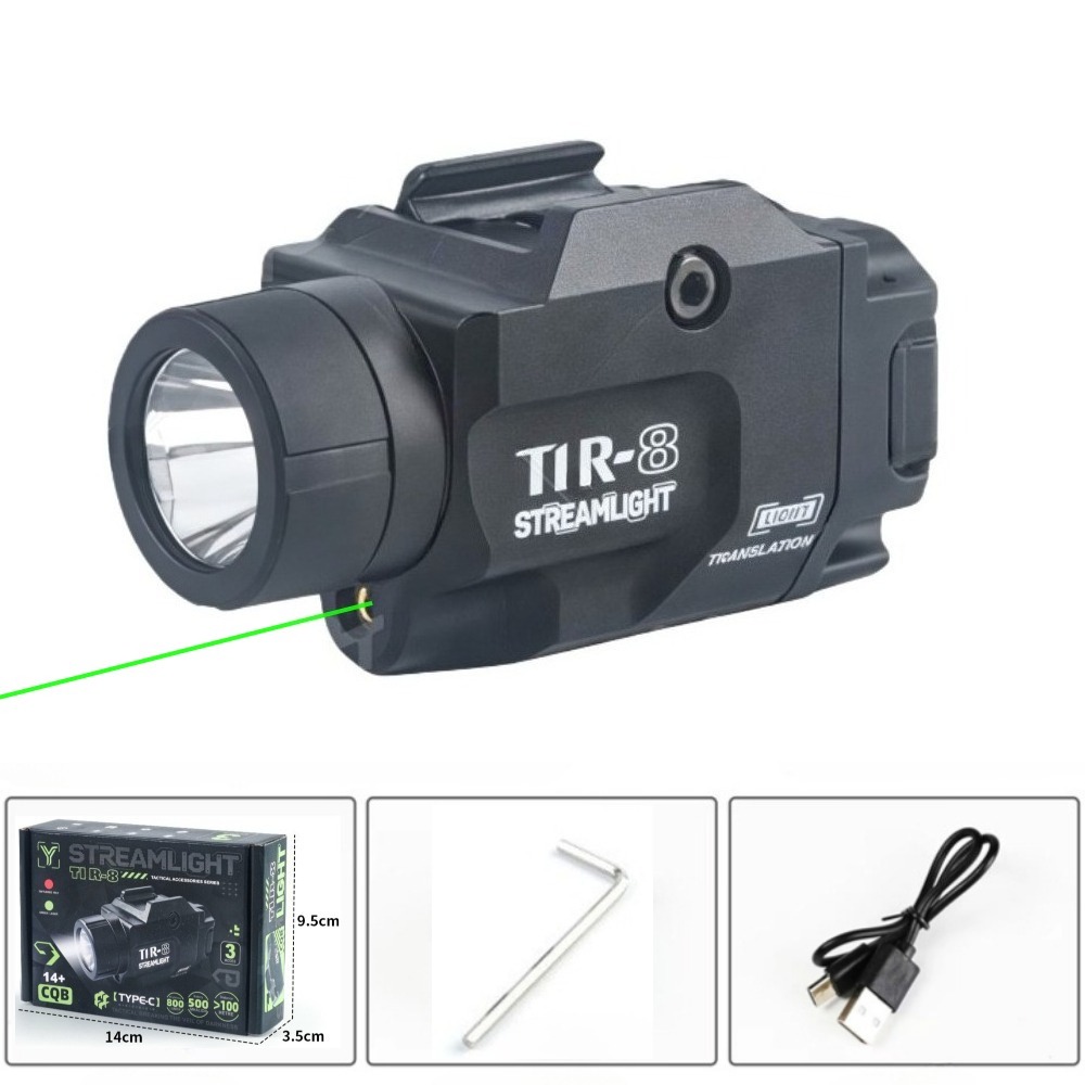 Timing Light Gun - Тактический светодиодный фонарь для пистолета 800