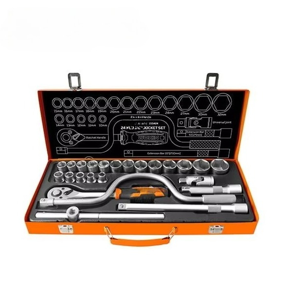 Набор инструментов: 24 предмет – обзор и цена Socket Set