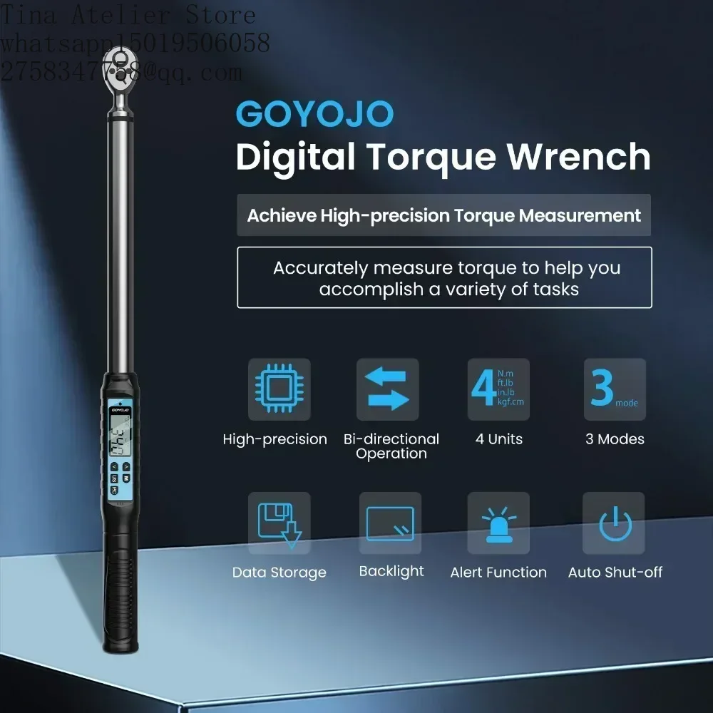 Профессиональный цифровой дина – обзор и цена Torque Wrench
