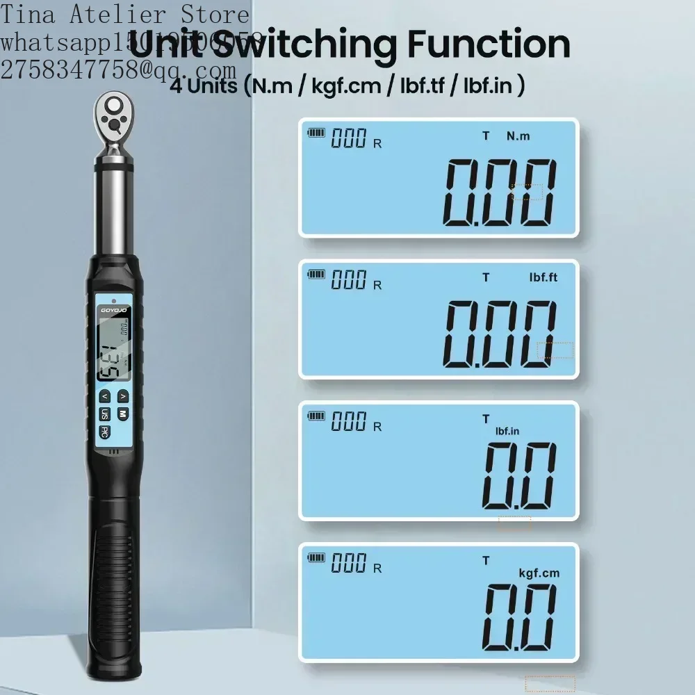 Профессиональный цифровой дина – обзор и цена Torque Wrench